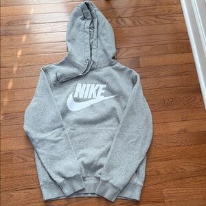 Nike Men's Gray Hooded Sweatshirt size Small